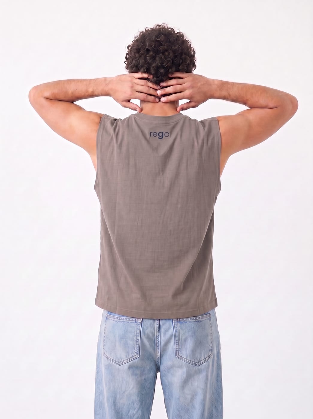 REGO Muscle Tank — Mocha 4