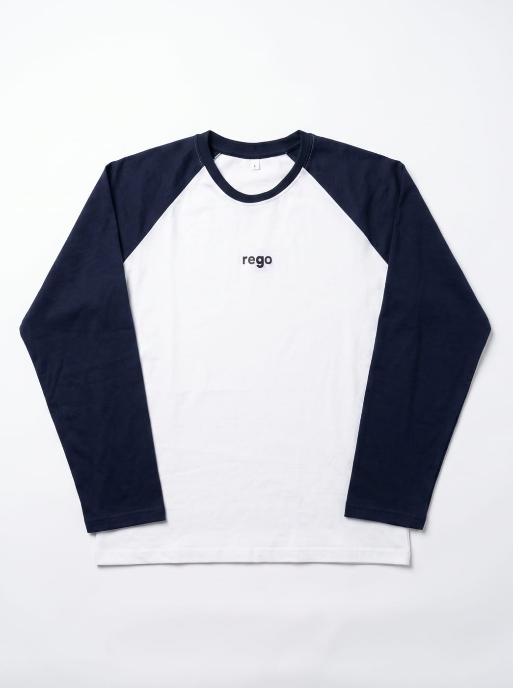 REGO Raglan Tee — Navy/White 5