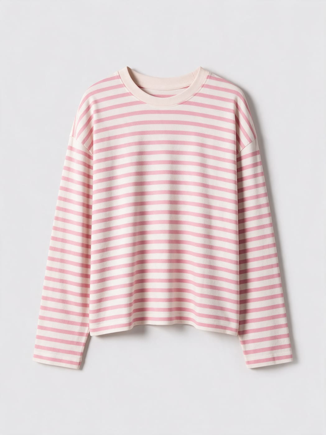 Striped Long Sleeve — Pink 3